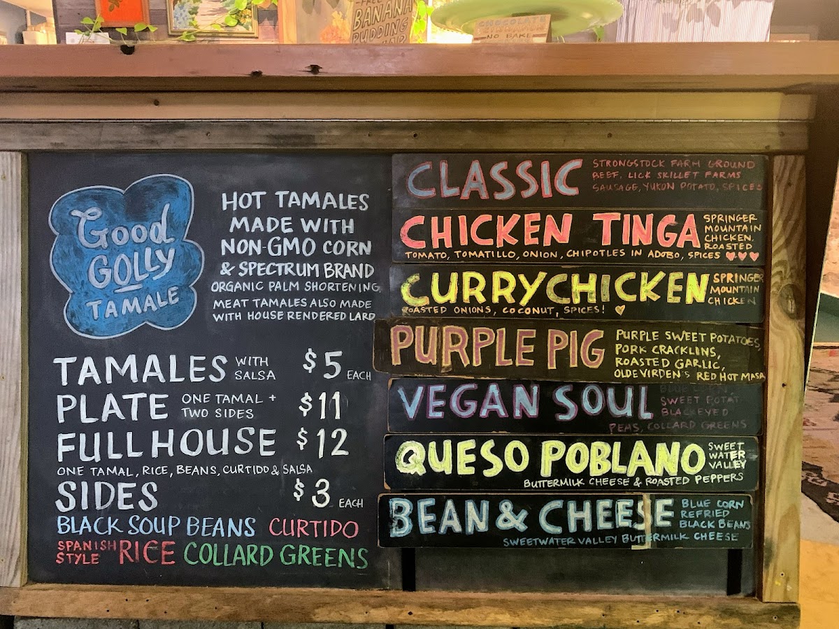 Menu Good Golly Tamale-8
